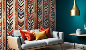 Tribal wallpaper for your interiors - Asian Paints